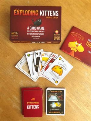 Exploding Kittens – Ett kattälskande kortspel för vuxna som inte tar sig själva alltför seriöst!